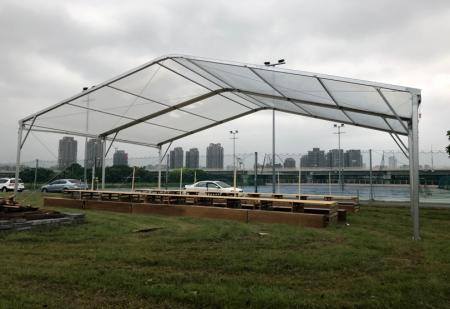 15Mx10M Transparent Structure Tent for GQ Events